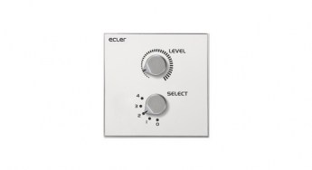 Ecler WPaVOL-SR Remote Wall Panel Control Front lr